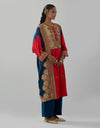 Red Ahana Kaftan Set