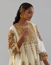 Ivory Sapna Frock Kurta Set