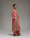 Blush Pink 4 Kali Kurta Set