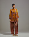 Mustard Aida Kurta Set