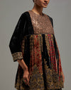 Black Aliya Kali Kurta