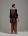 Black Aliya Kali Kurta