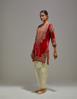 Red Ivory Anisa Kurta Set