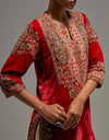 Red Ivory Anisa Kurta Set