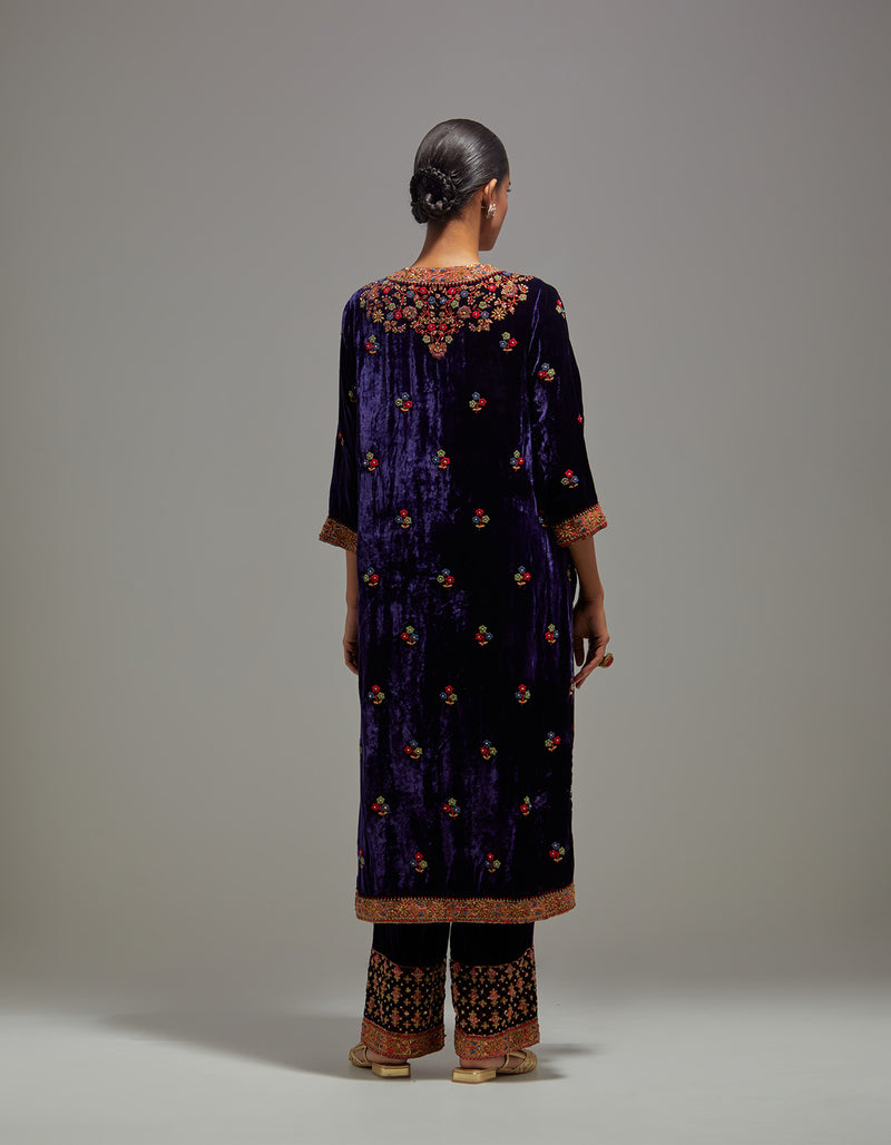 Navy Blue Guldasta Kurta Set