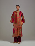 Maroon Brown Yasmin Kurta Set