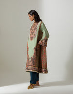 Ambi Choga Set in Pista Green