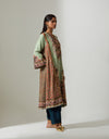 Ambi Choga Set in Pista Green