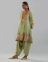 Pista Green Sitara Kurta Set