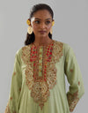 Pista Green Sitara Kurta Set