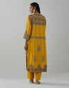 Mustard Mogra Kurta Set