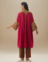Magenta Chandni Meena Kurta Set