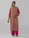 Magenta Sahira Kurta Set