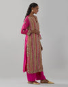 Magenta Sahira Kurta Set