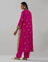 Magenta Sahira Kurta Set