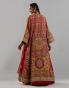 Multi Afsana Choga Jacket with Skirt Set