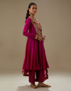 Magenta Firdaus Anarkali Set
