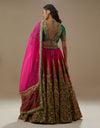Magenta Alahya Gusset Lehenga Set