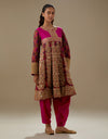 Magenta Nida Pitta Tunic Set