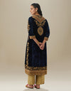 Deep Blue Philori Long Kurta Set