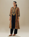 Deep Blue Rimjhim Kurta Set