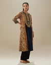 Deep Blue Rimjhim Kurta Set