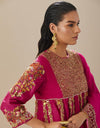 Magenta Aliya Sharara Set with Dupatta