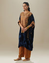 Deep Blue Kiki Kaftan Set
