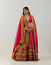 Rani Meena Lehenga With Blouse And Dupatta