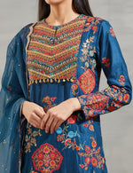 Blue Nidhi Kurta Set