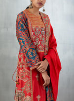 Straight Kurtas with Palazzos and a Dupatta