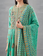 Silk Modi Kurta with Silk Dupatta and Pants