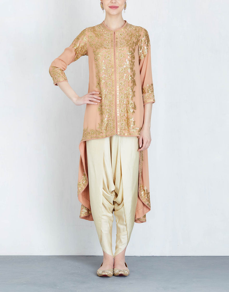 Pale Pink Jacket and Pants Set