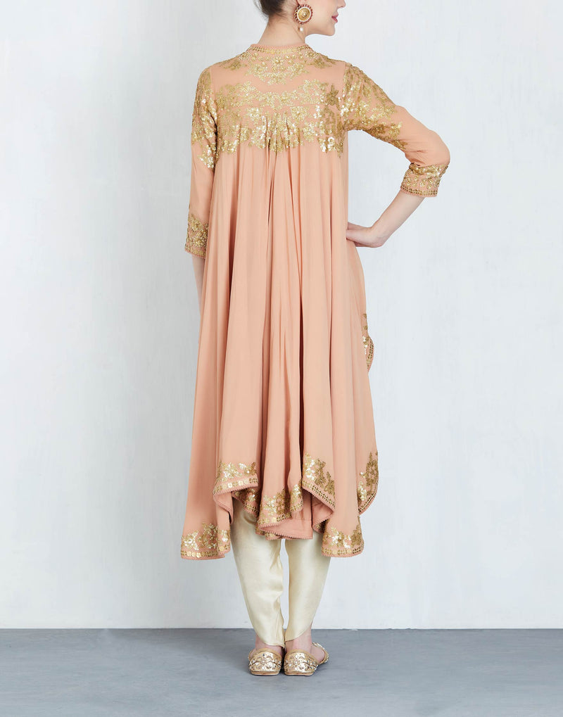 Pale Pink Jacket and Pants Set