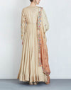 Almond Kalidaar with Ombrey Dupatta Set