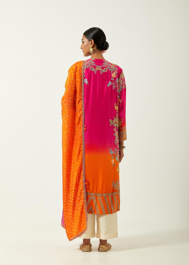 Rani Silk Kurta Set