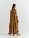 Multi Paisley Chaand High Low Top with Salwar